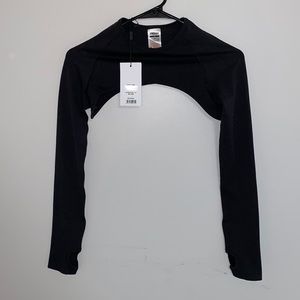 Gymshark Vital Seamless Shrug - Black Marl